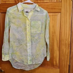 NWOT Anthropologie Blouse Sz XXSP